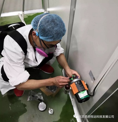 老朋友新合作！技術員到中糧可口可樂安裝設備